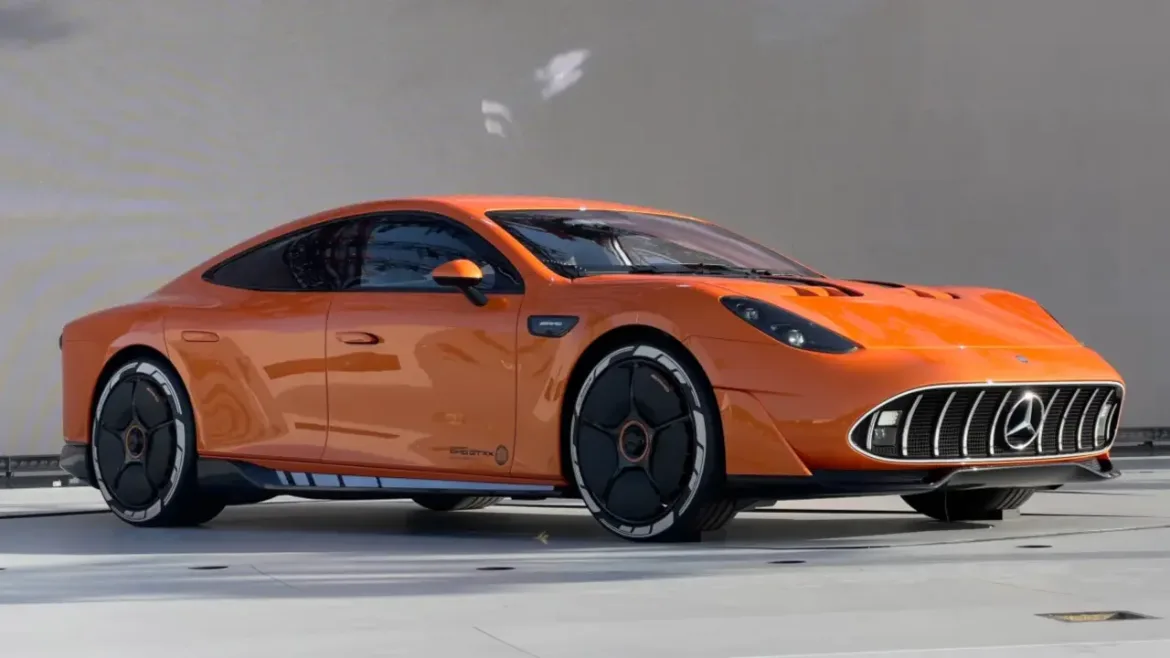 Mercedes-AMG dezvăluie CONCEPT AMG GT XX; trei motoare axiale oferă o putere maximă de peste 1.341 CP