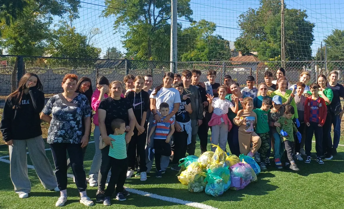Traian, Brăila – comunitatea care strălucește prin grijă pentru natură la World Cleanup Day 2025